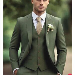 SAINLY Men’s 3 pc Wedding Suit